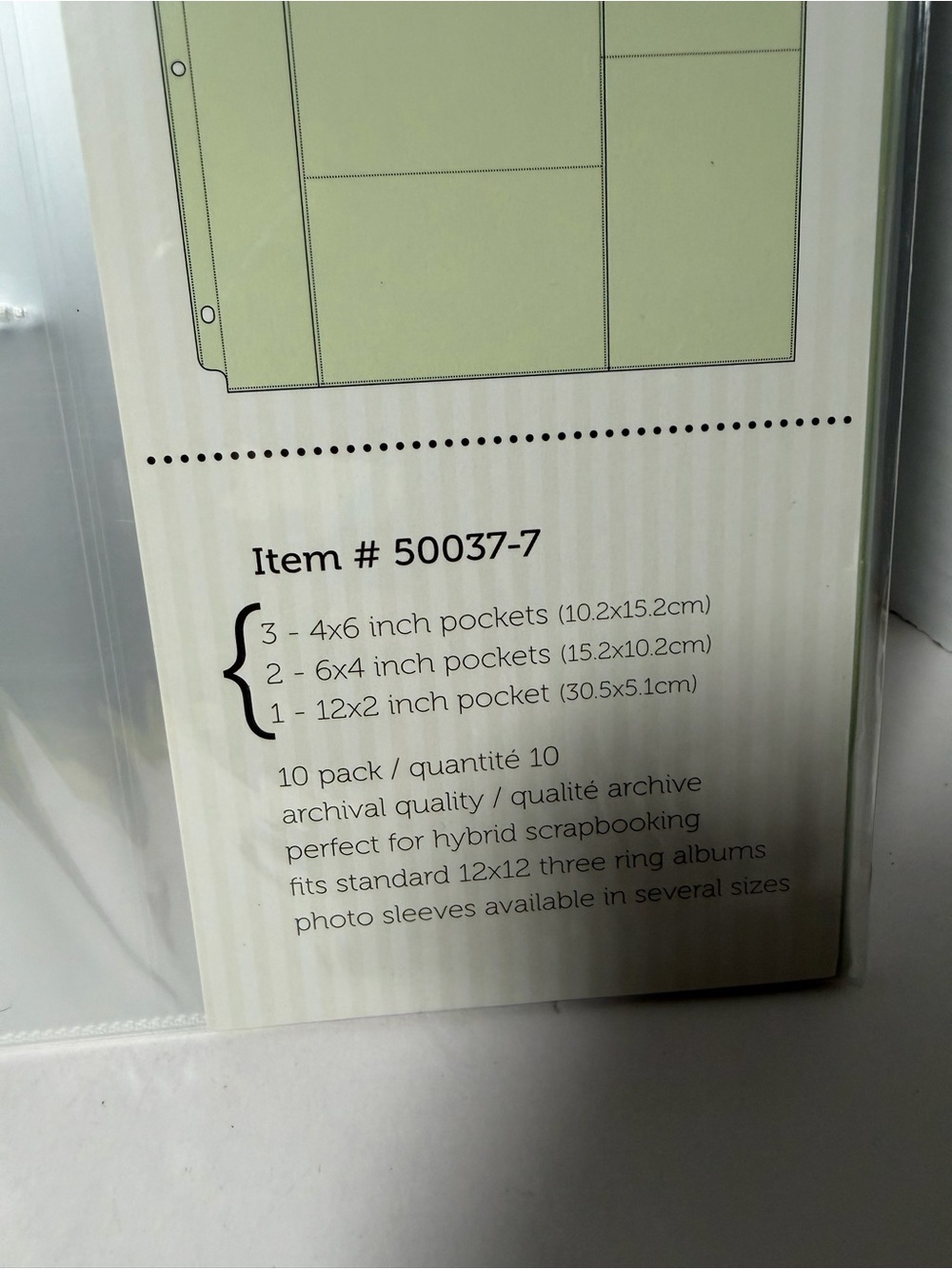 We R Memory Keepers Photo Sleeves - Picture 3 of 5